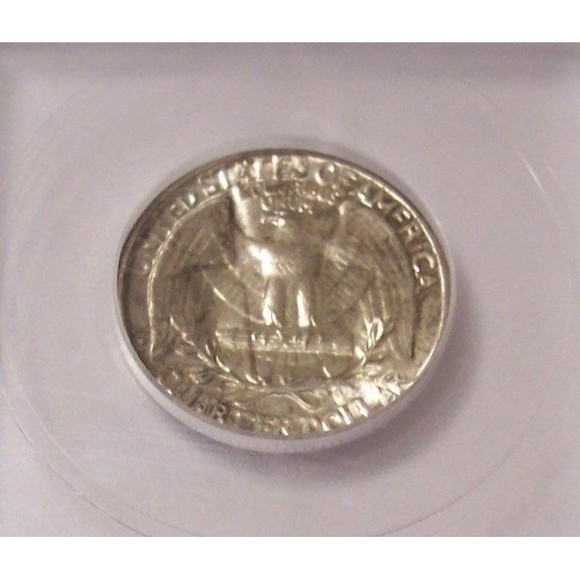 1944 Washington Quarter Unc MS66+ ICG Toning - Picture 4 of 4